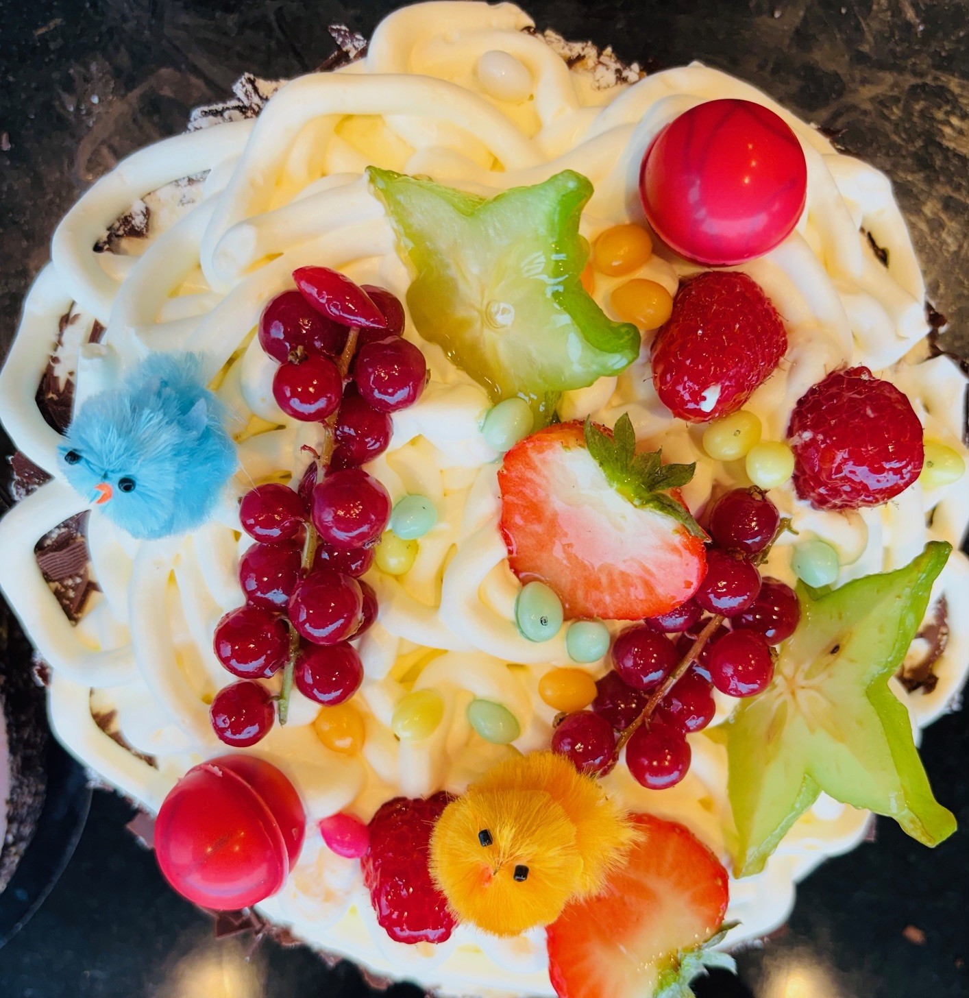 Paasnest slagroom 6 pers.